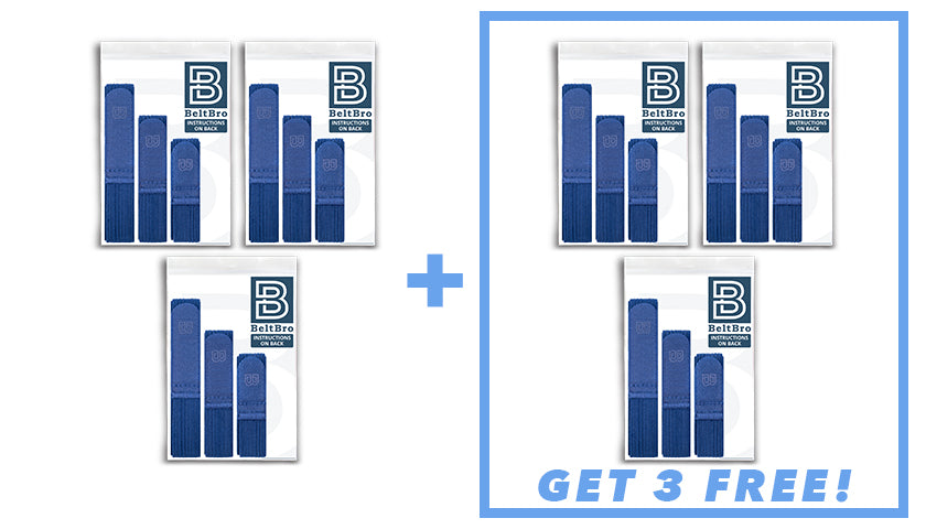6 Blue BeltBro Original - Buy 3 Get 3 FREE