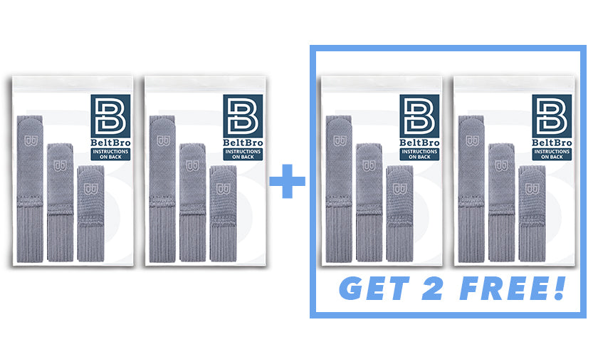 4 Grey BeltBro Original - Buy 2 Get 2 FREE