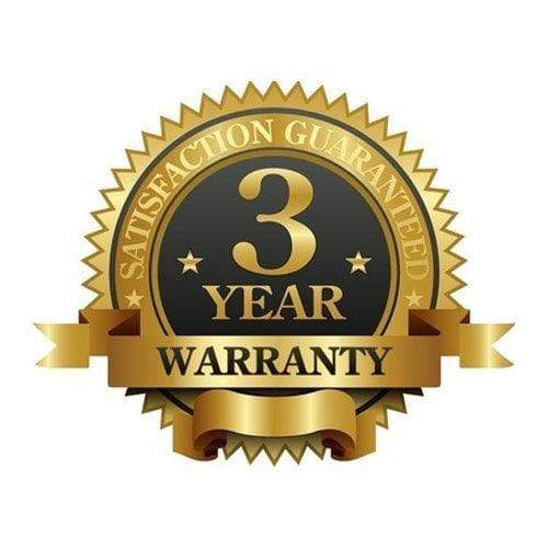 3 Year Replacement Warranty