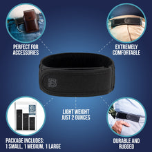 Load image into Gallery viewer, BeltBro Titan - MEDIUM - PAIR - Black