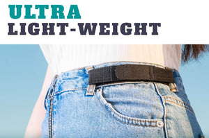 2 BeltBro's - Ultra Light Weight Belt - Fits All Sizes