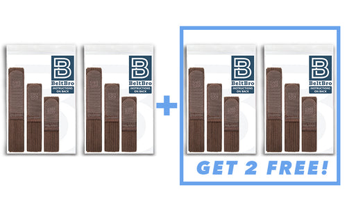4 Brown BeltBro Original - Buy 2 Get 2 FREE